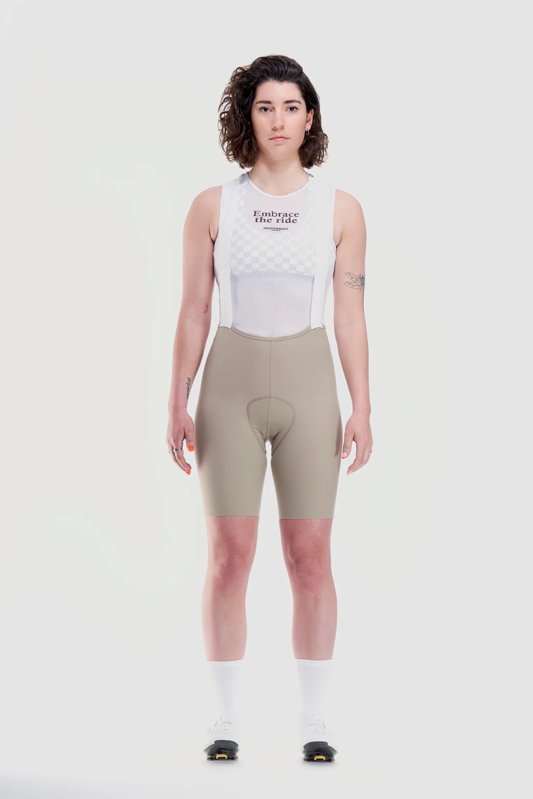 Peppermint Cycling Co. Signature Women’s Bib Shorts Xl Sahara
