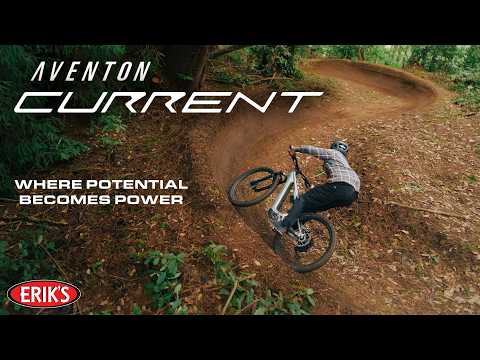 aventon current adv electric full suspension mountain bike
