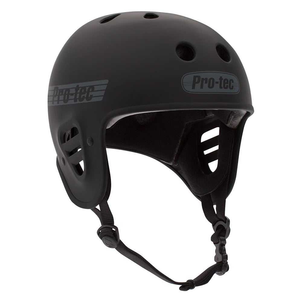 Pro Tec Helmet Full Cut Certified Matte Black