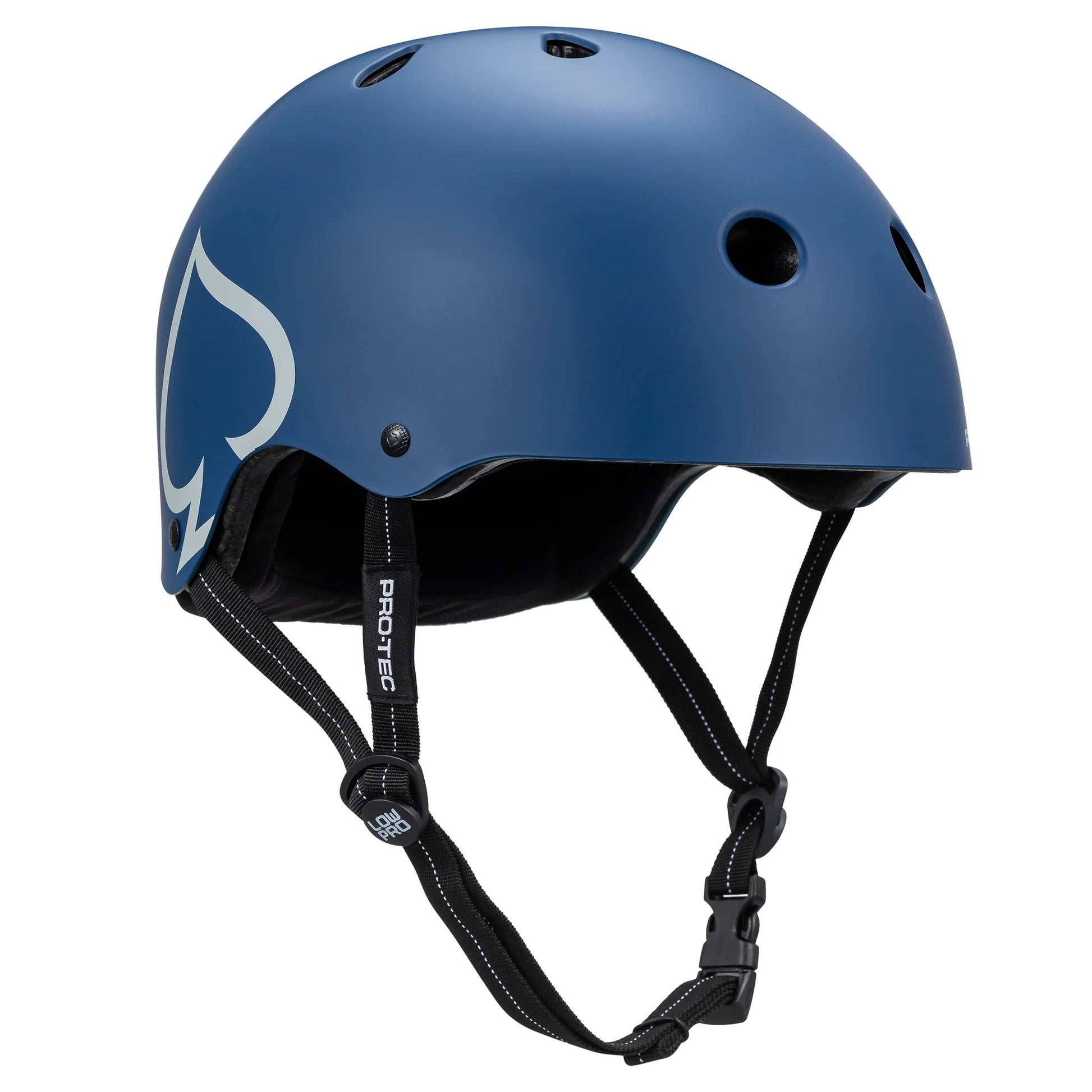 pro-tec low pro certified helmet-color-matte blue