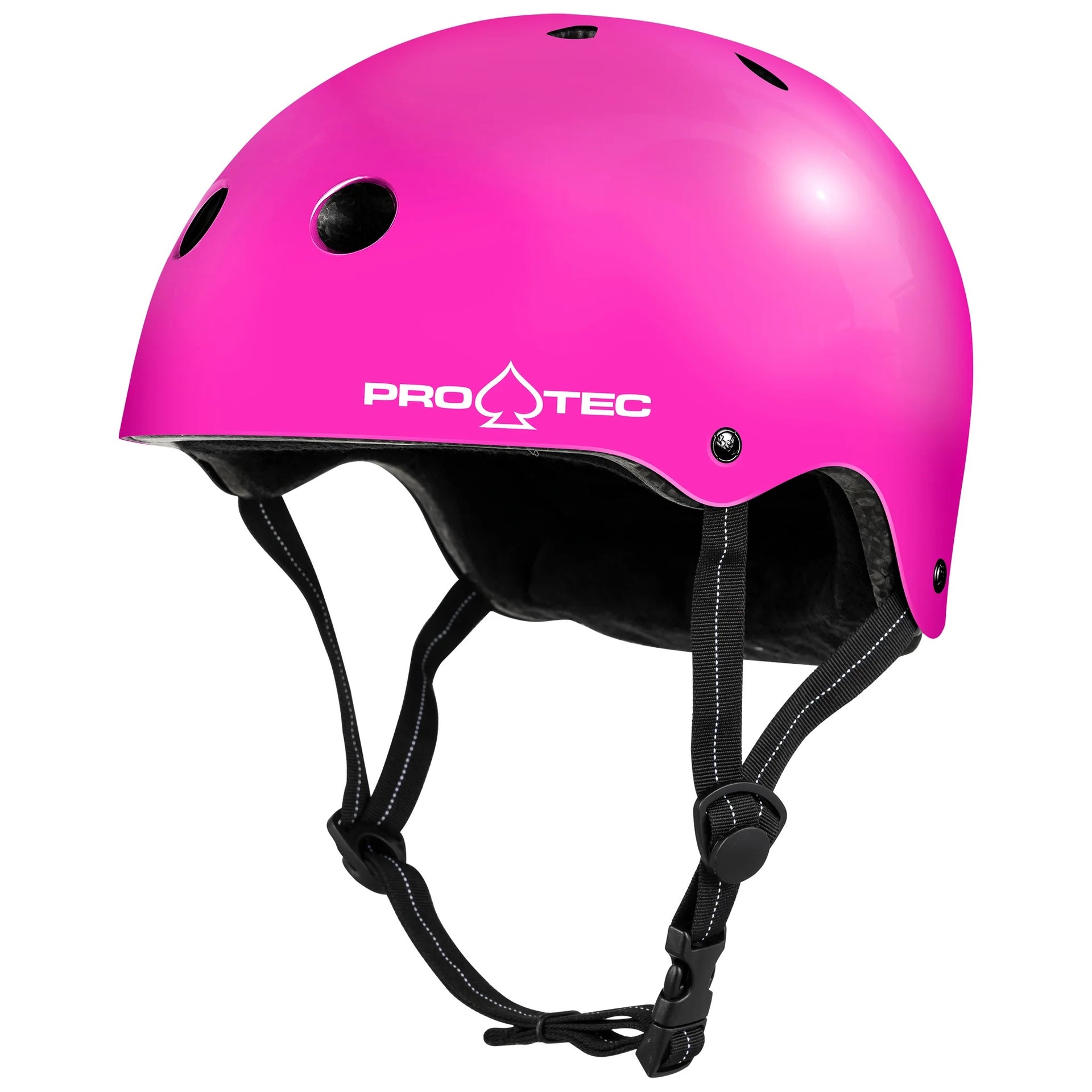 Pro Tec Low Pro Certified Helmet Gloss Pink XS/S