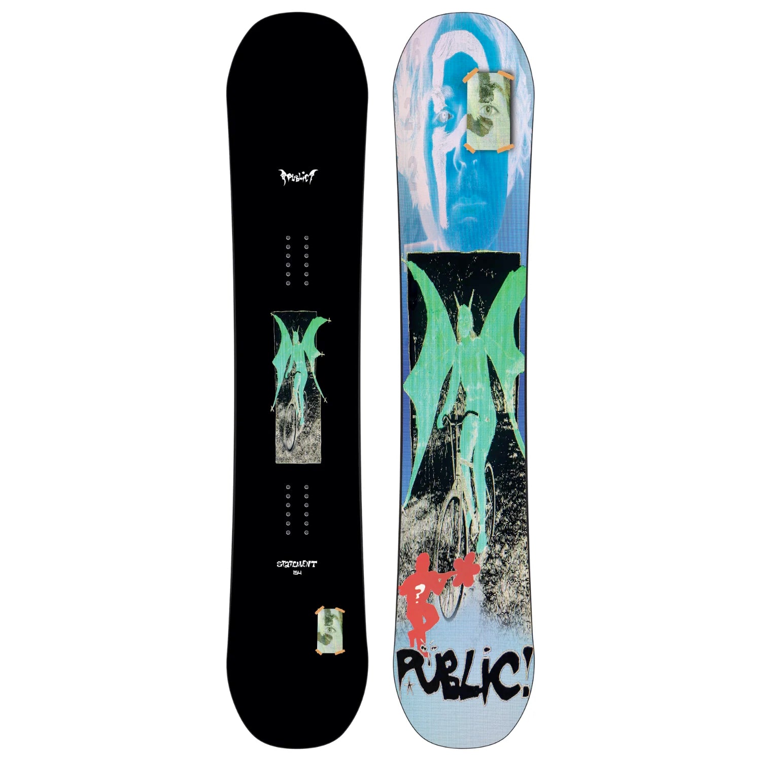 PUBLIC スノーボード グラフィックデザイン display 22モデル Public Snowboards Display Snowboard 2026 | evo