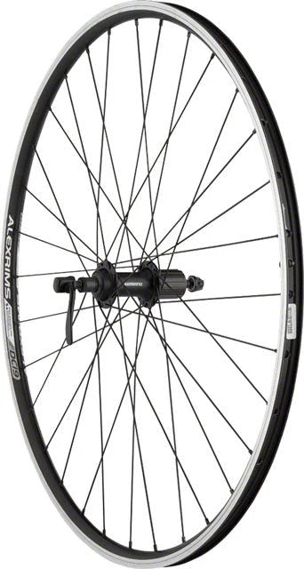 quality wheels value double wall series rear 700c wheel-color-black