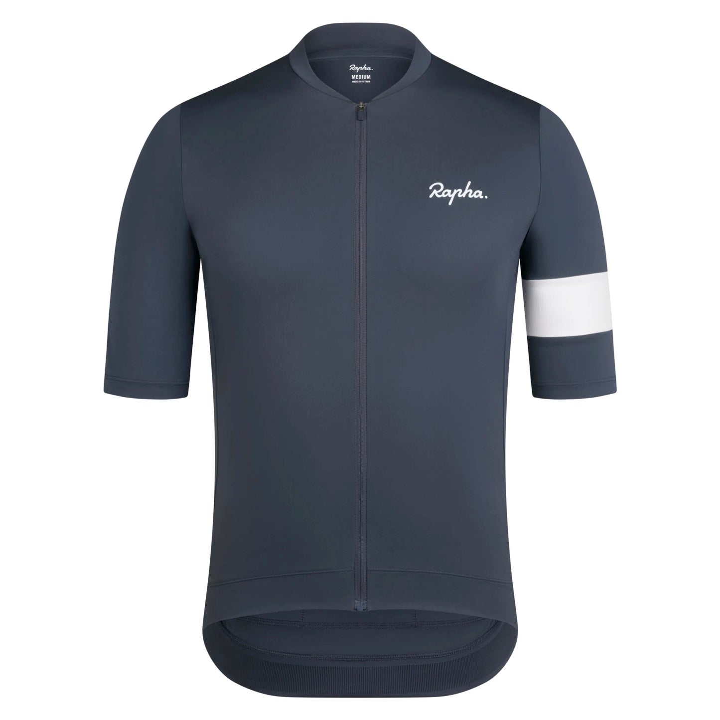 rapha core men’s jersey-color-dark grey/white
