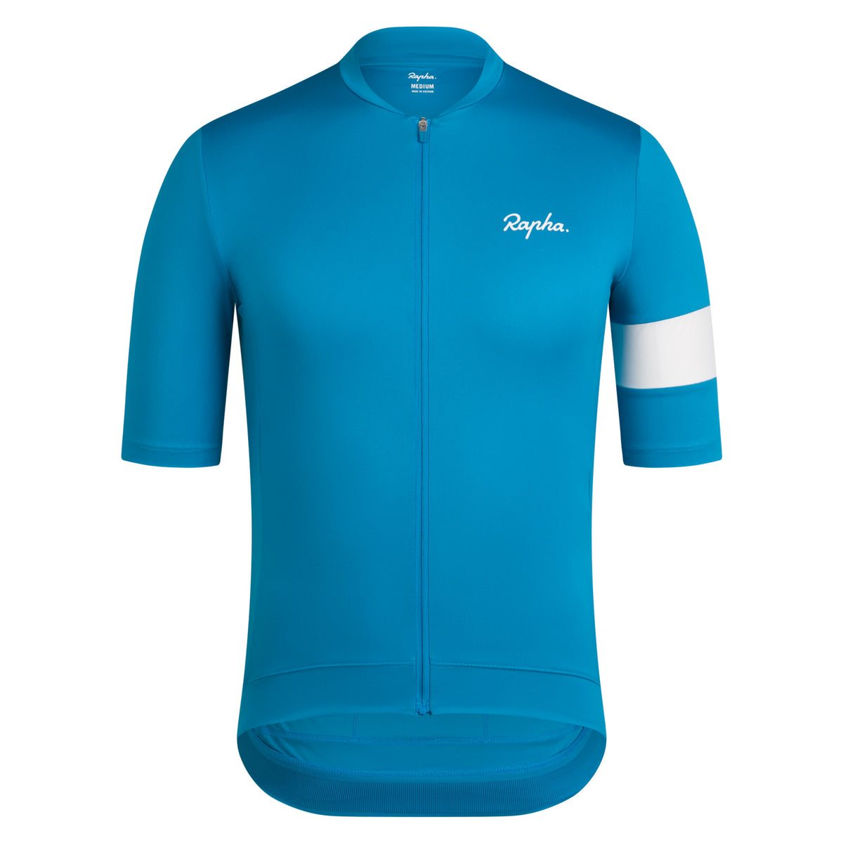 Rapha Core Short Sleeve Men’s Jersey Xxxl Teal Blue/White