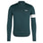 rapha core thermal long sleeve men’s jersey-color-forest green/white