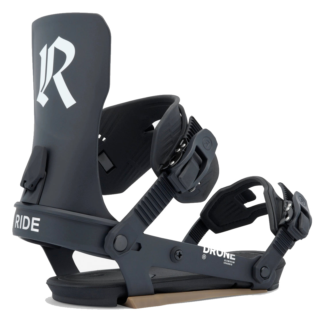 ride drone men’s snowboard bindings 2026-color-black