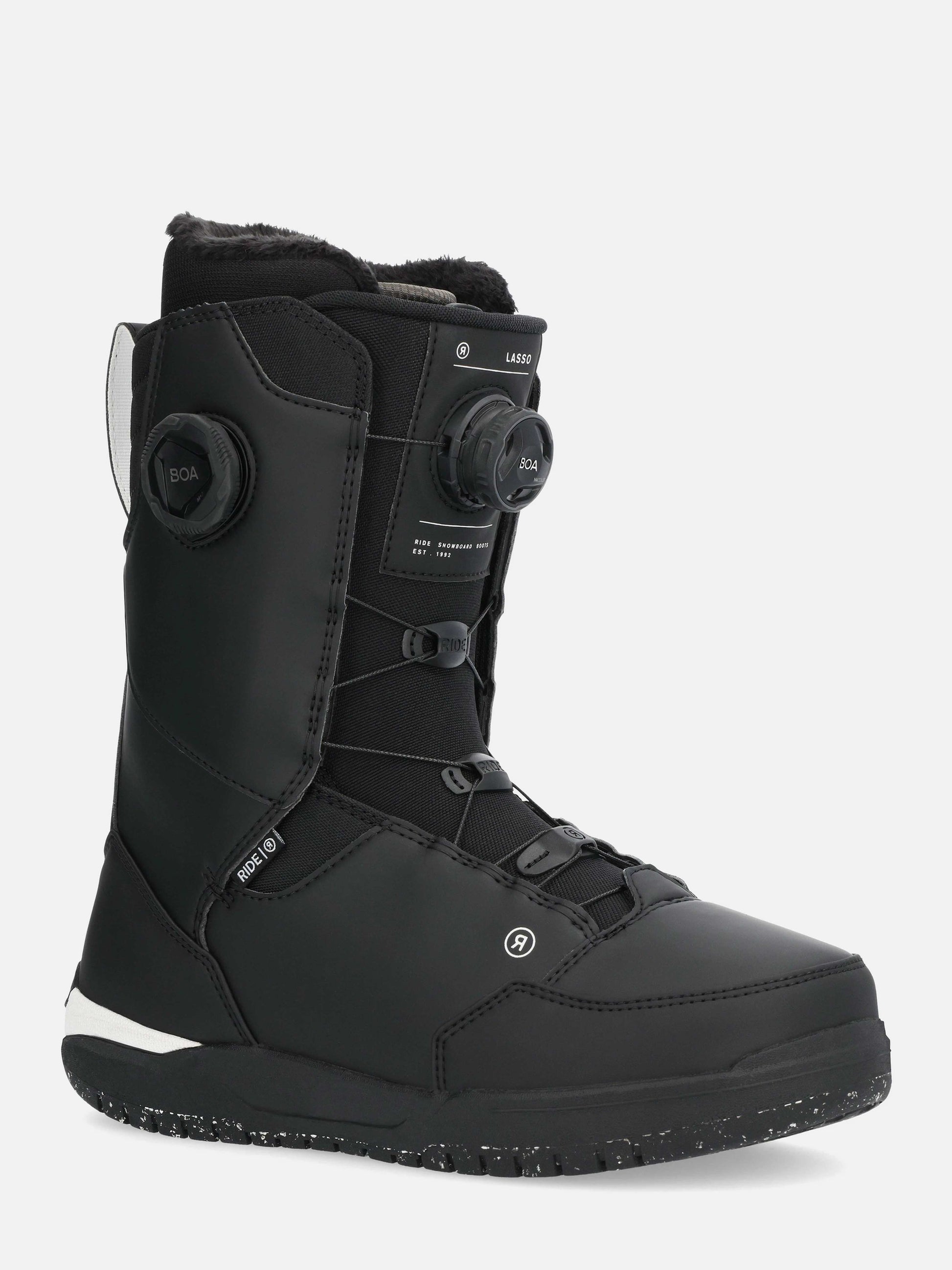 ride lasso snowboard boots 2026-color-black