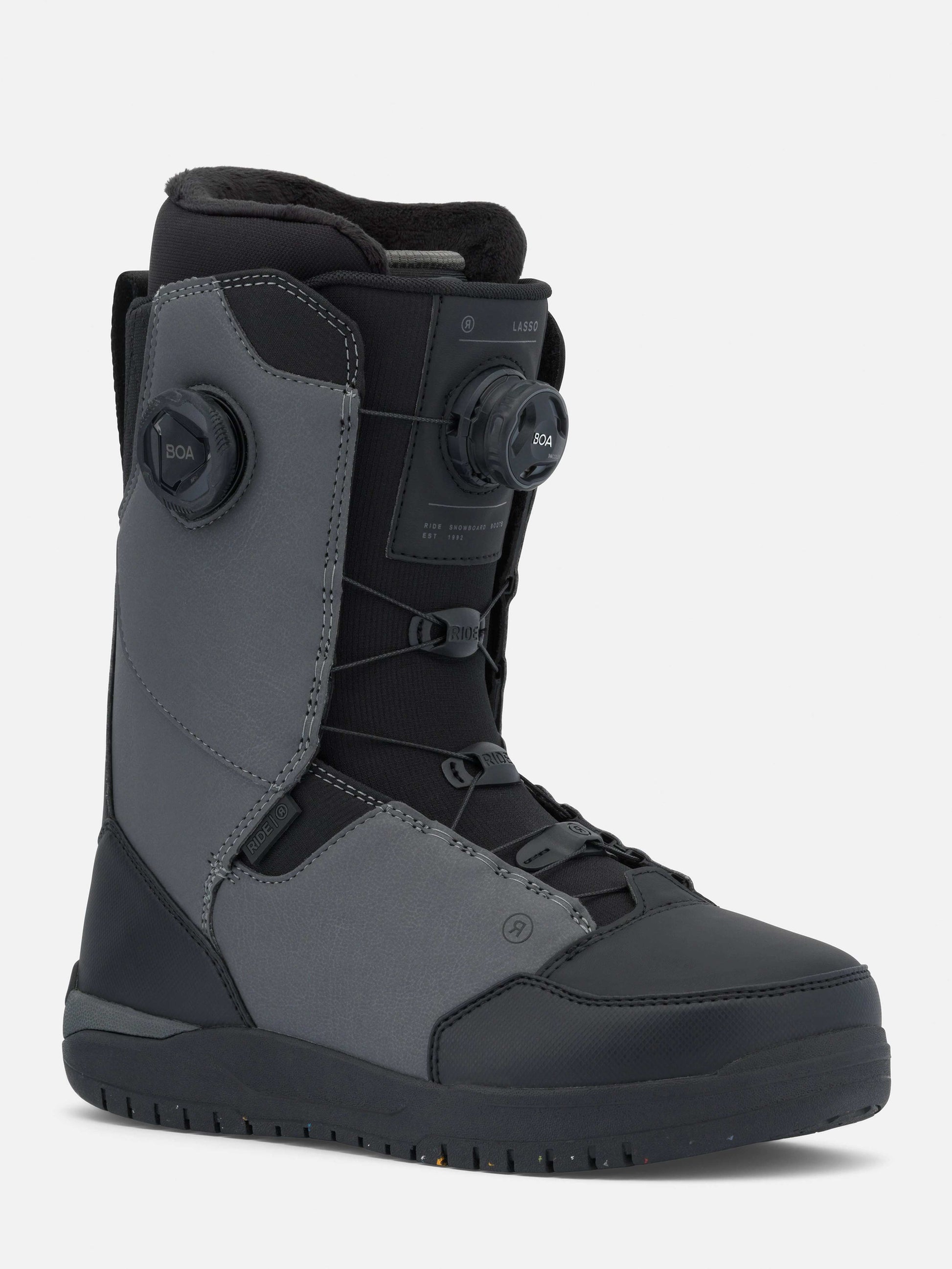 ride lasso snowboard boots 2026-color-grey