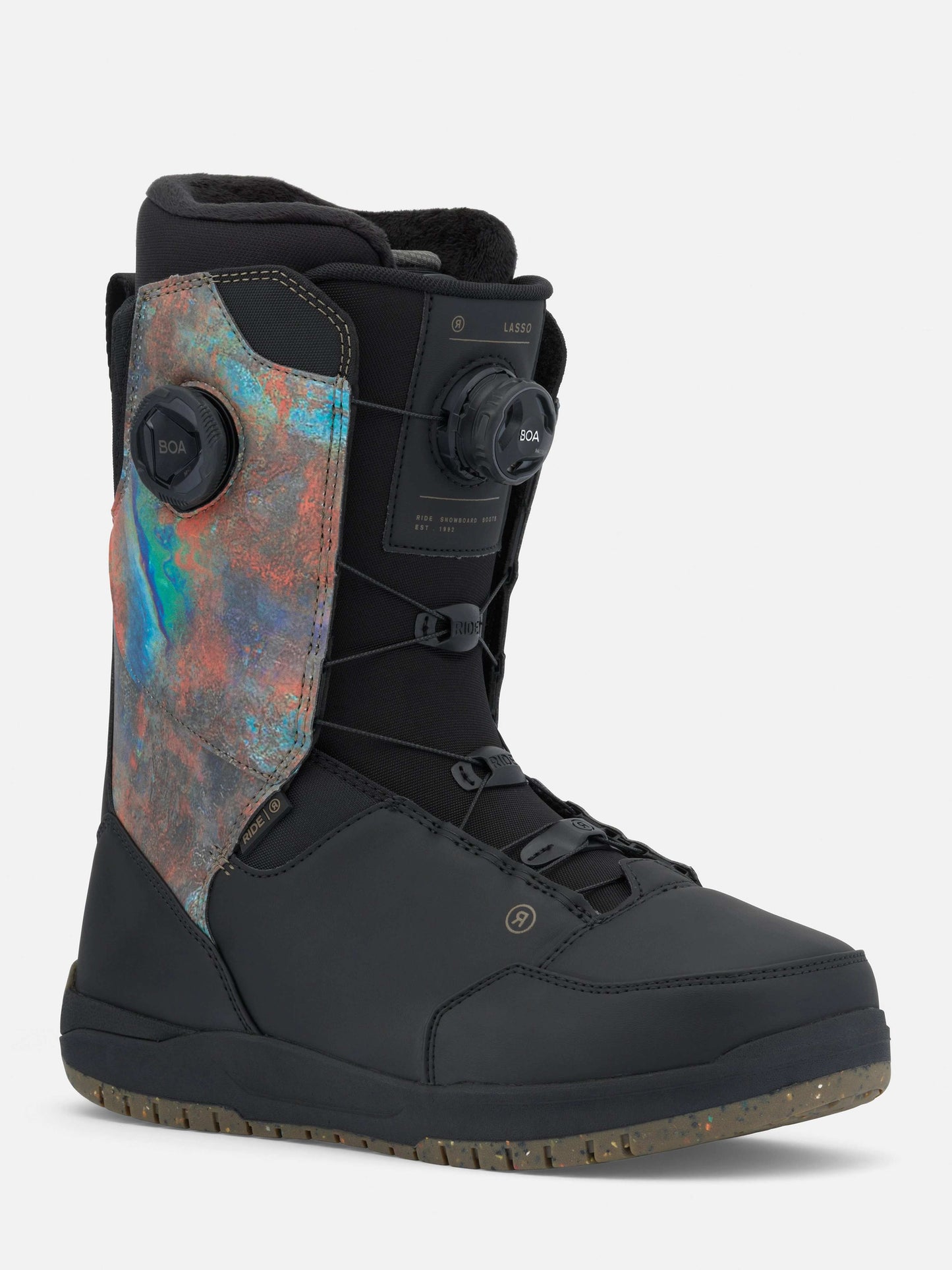 ride lasso snowboard boots 2026-color-rust