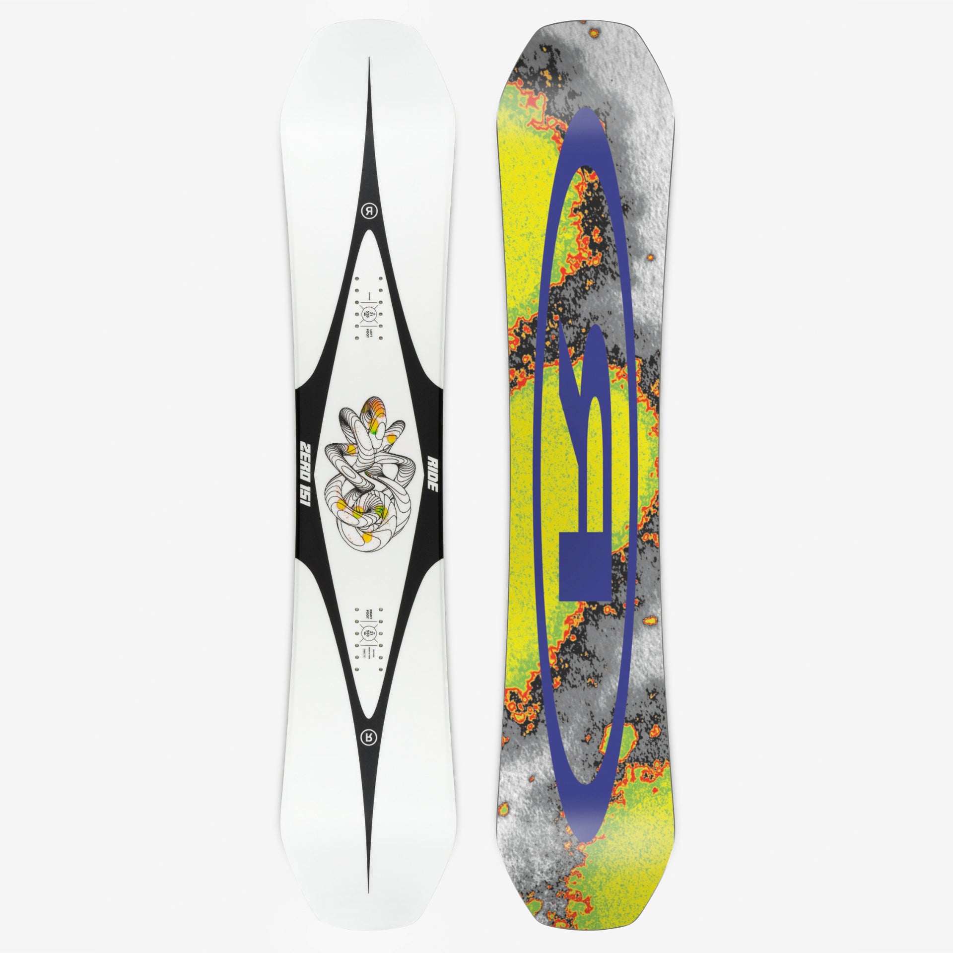 2002 ride snowboards Ride Unisex Zero Snowboard