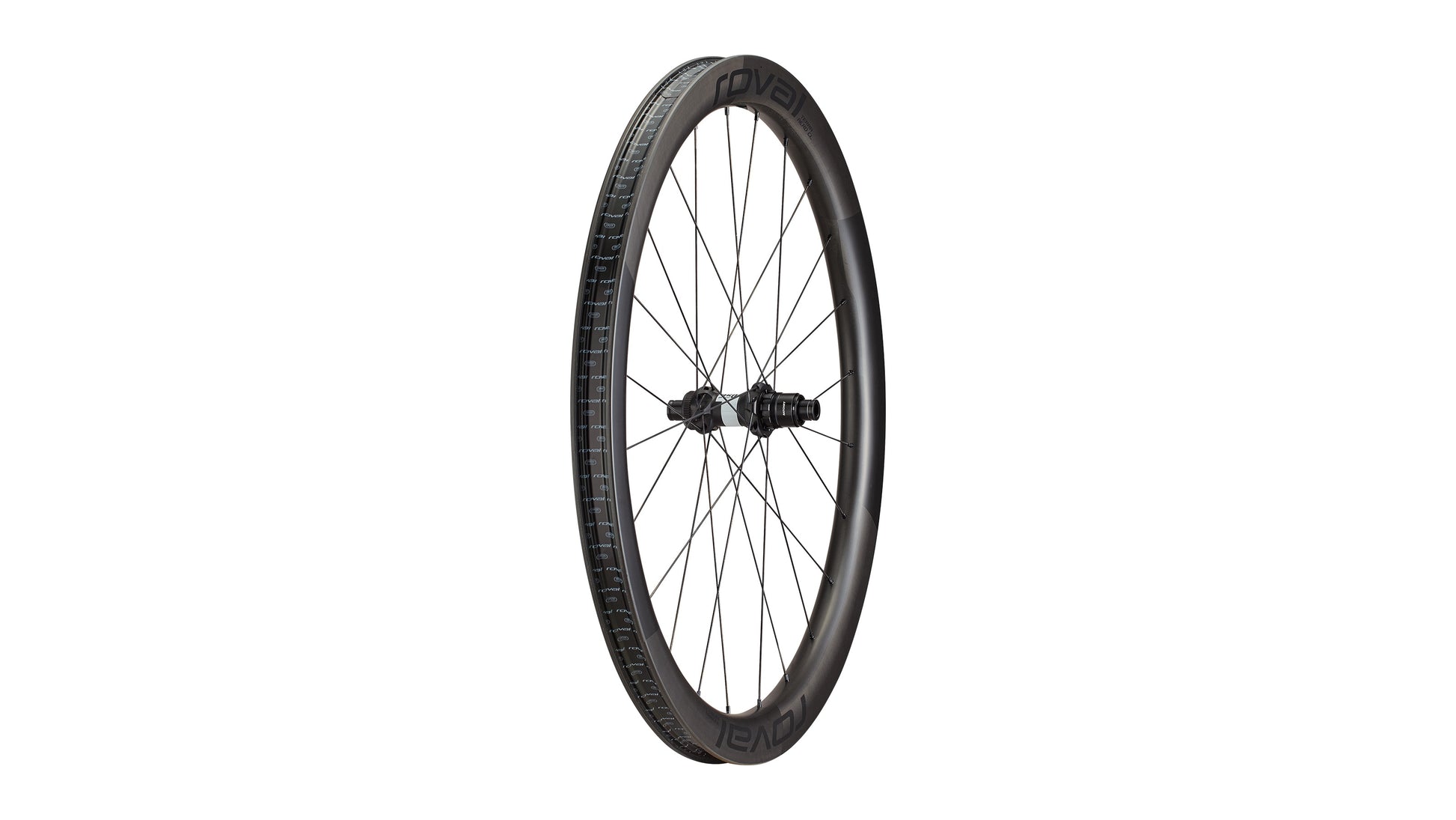 roval terra aero cl 700 rear wheel-color-satin carbon/satin black