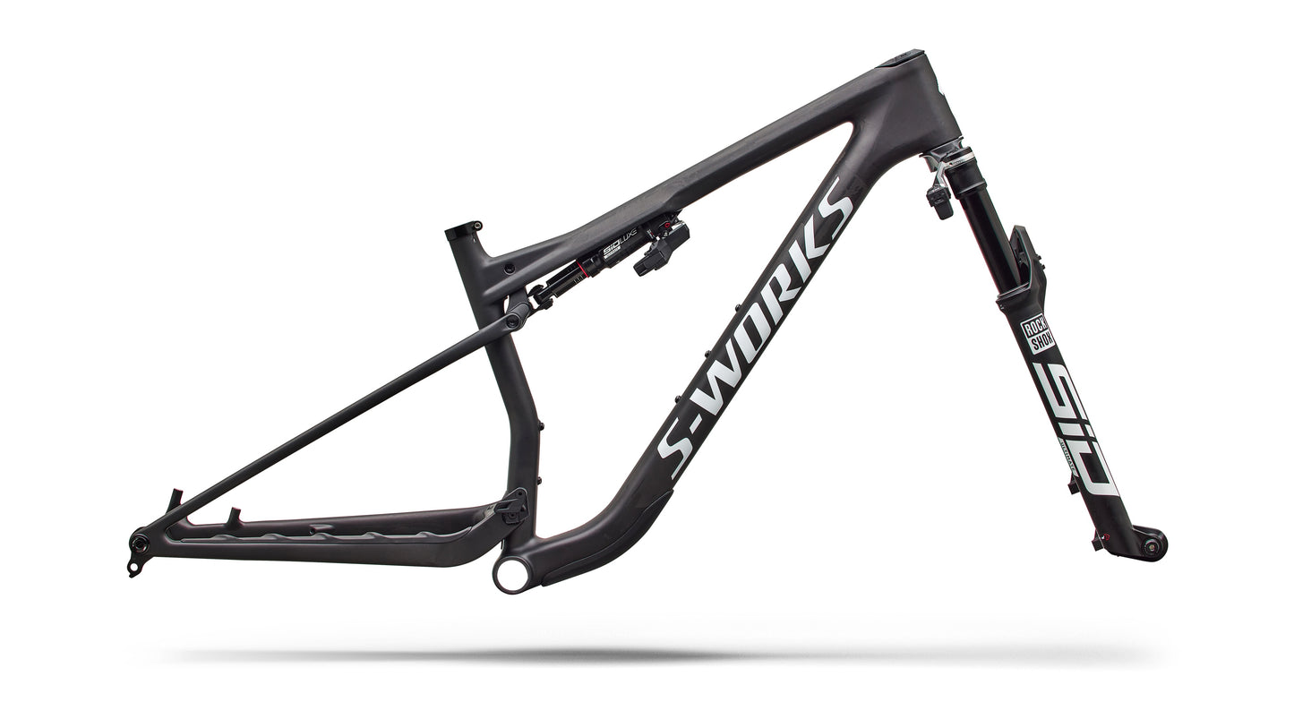s-works epic 9 mountain bike frameset-color-satin carbon