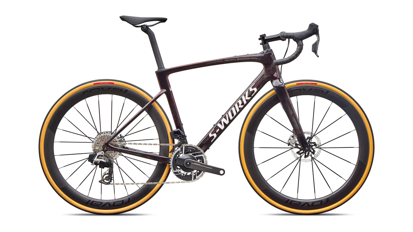S-Works Roubaix SL8 AXS Road Bike 49Cm Gloss Carbon/Red Sky/Rose Shimmer