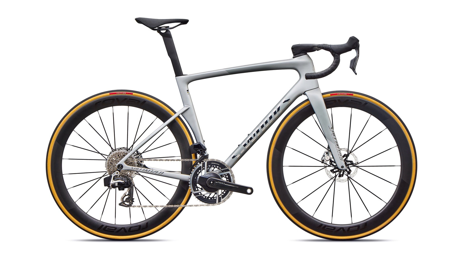 S-Works Tarmac SL9 AXS Road Bike 44Cm Satin Silver Dust/Gloss Chrome