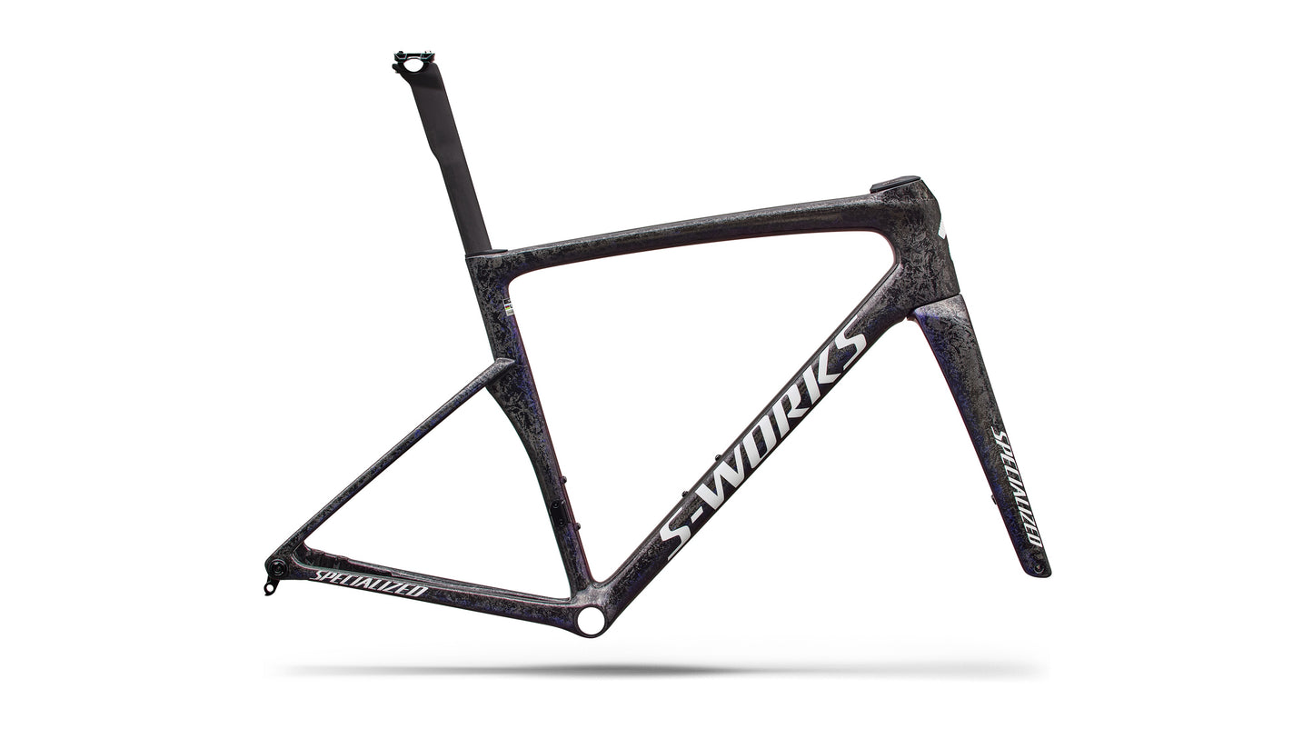 S-Works Tarmac SL9 Road Bike Frameset 44Cm Gloss Carbon/Red To Blue Pearl/White