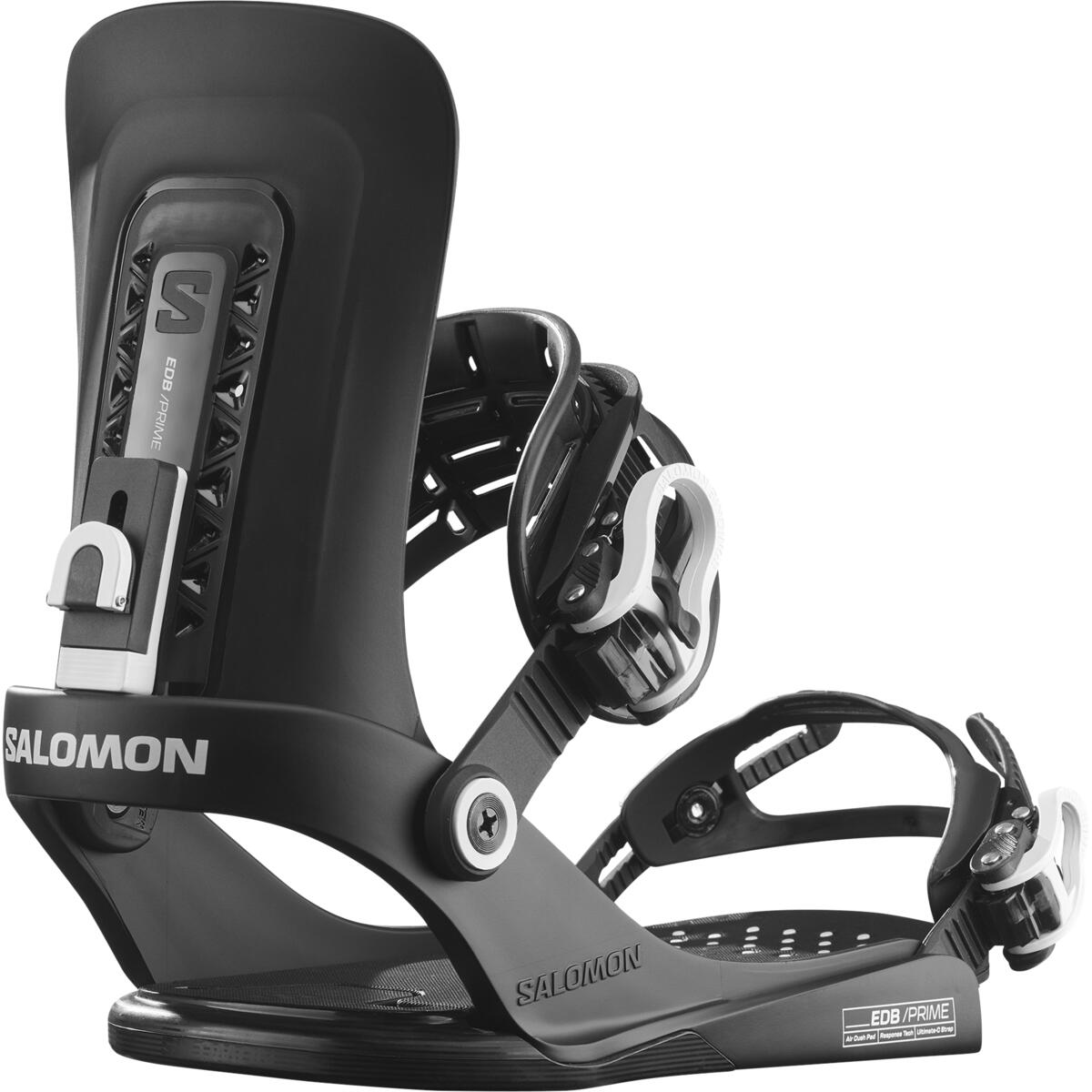 salomon edb prime snowboard bindings-color-black