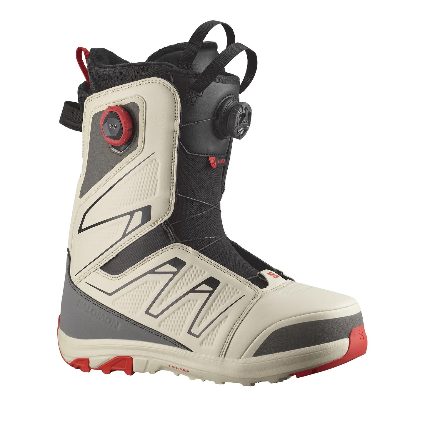salomon launch boa sj boa men’s snowboard boots 2026-color-vanilla ice