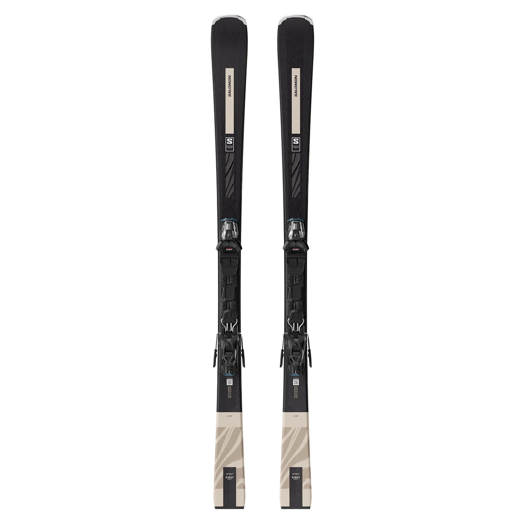 salomon flyer skis Salomon SMAX N6 XT Womens Skis with M10 GW Bindings 2026 167CM Black