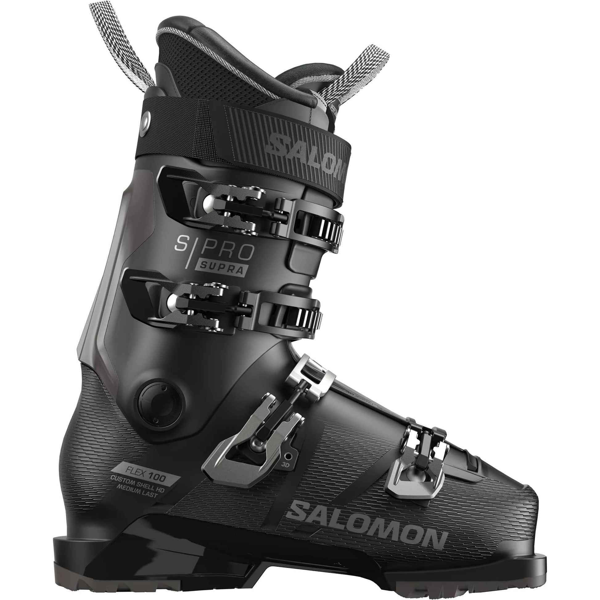 salomon s/pro supra 100 mv mens ski boots-color-blk