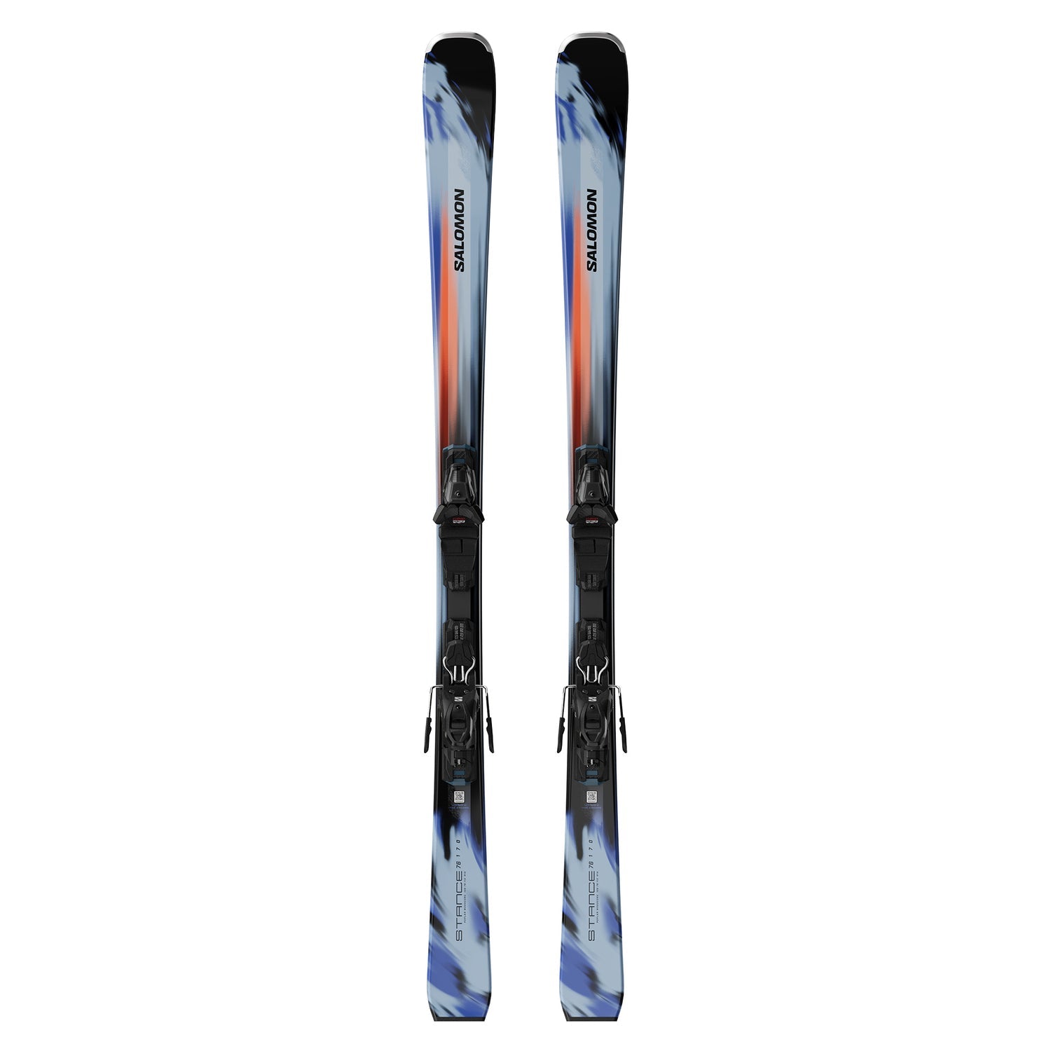 Salomon Stance 76 Skis with M10 GW Bindings 2027 154CM Blissful BLUE