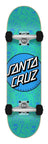 santa cruz other dot hands complete skateboard-color-blu