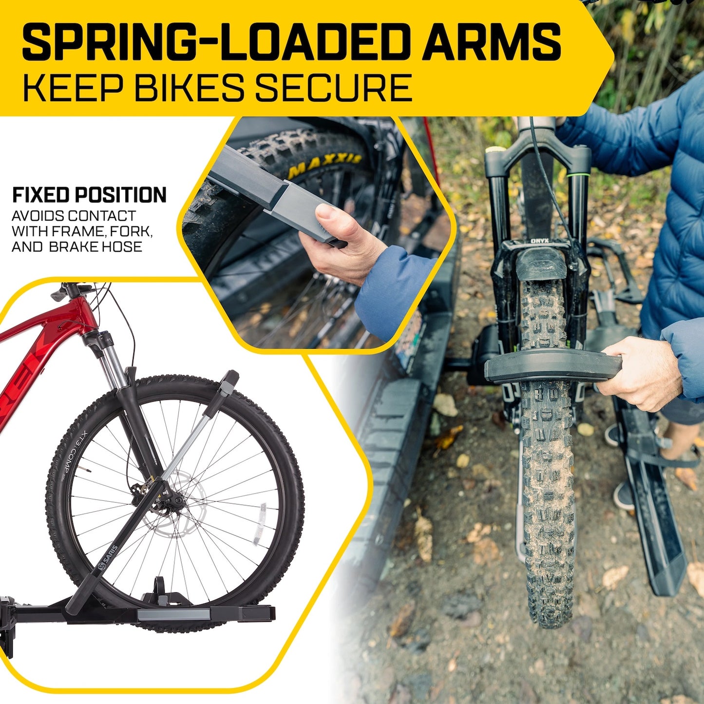 saris edge 2-bike hitch rack