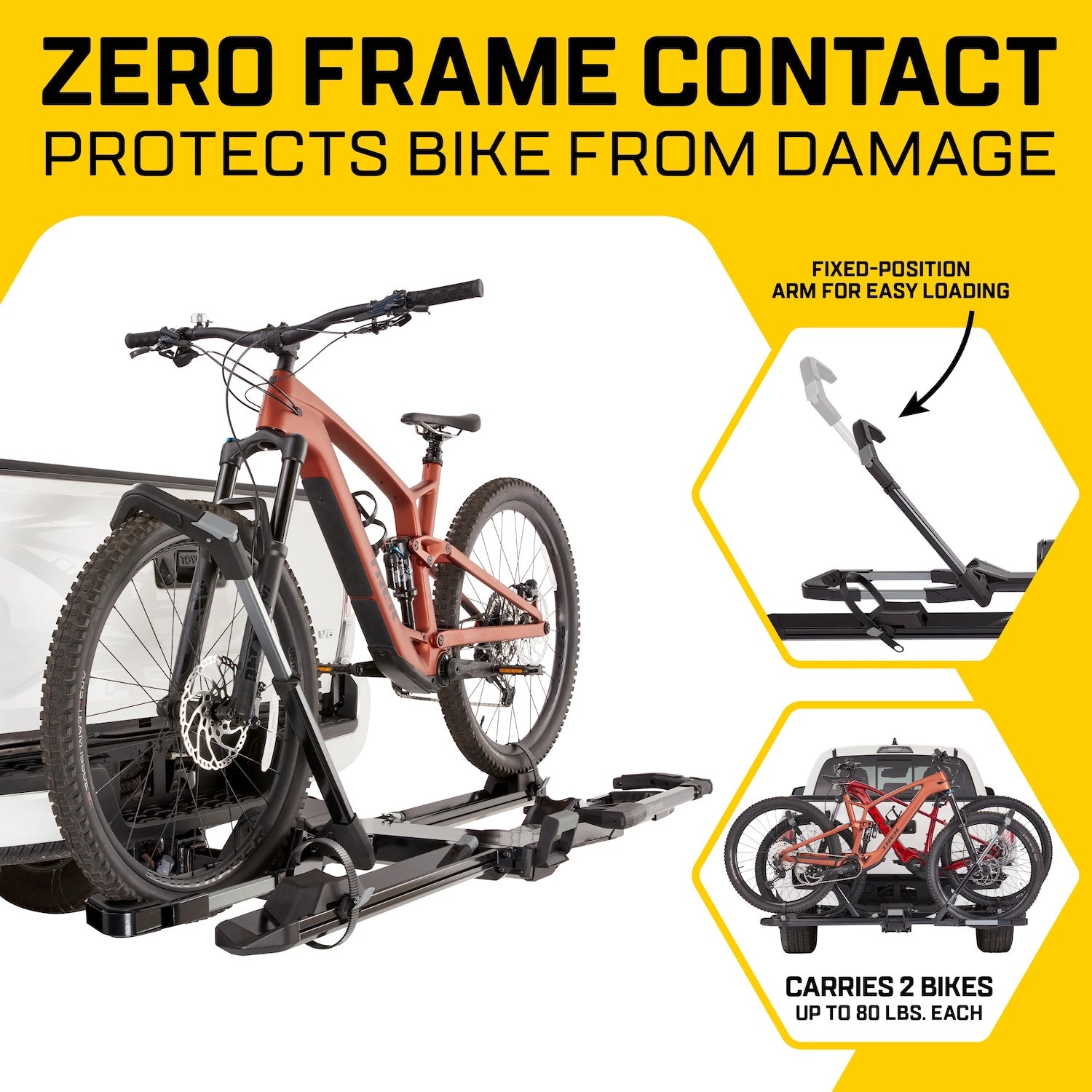 saris edge 2-bike hitch rack