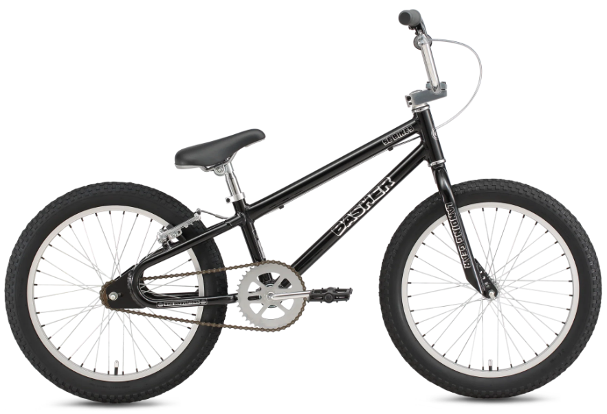 se bikes basher 20-color-black lightning