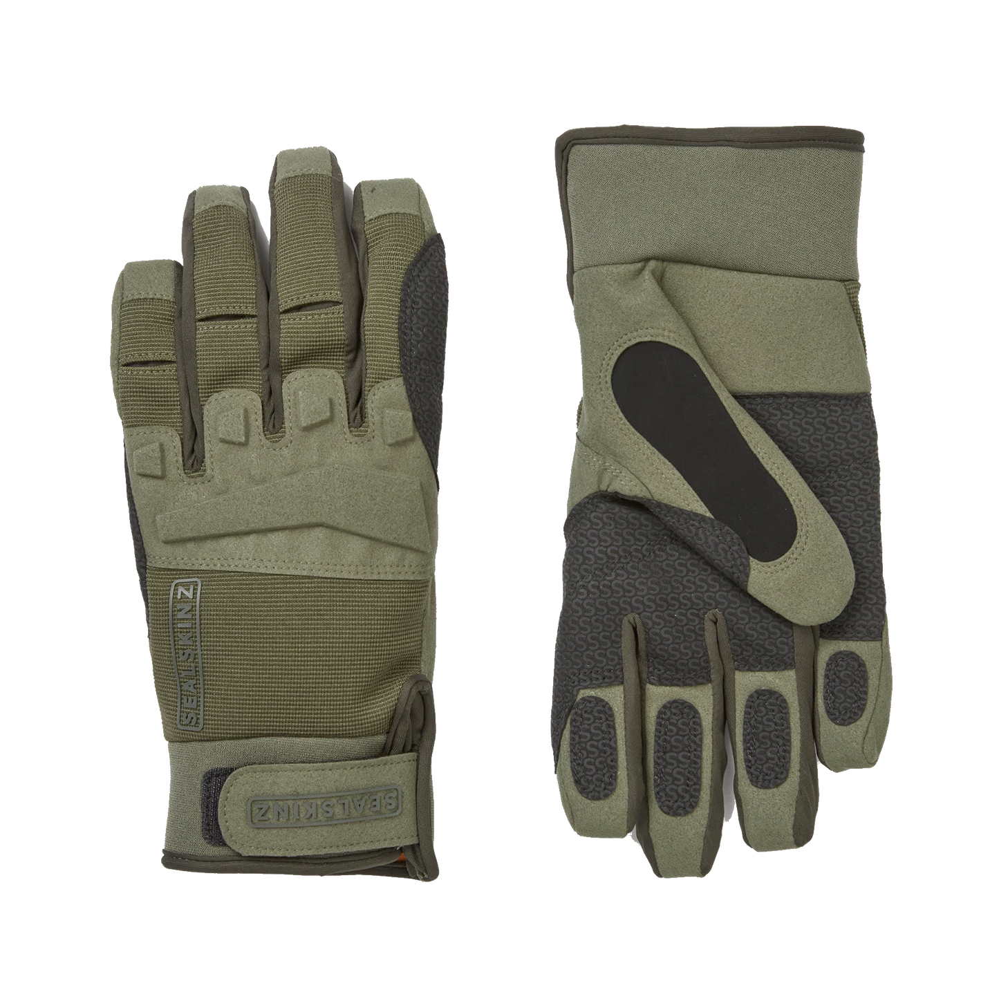 sealskinz sutton waterproof all weather mtb gloves-color-olive