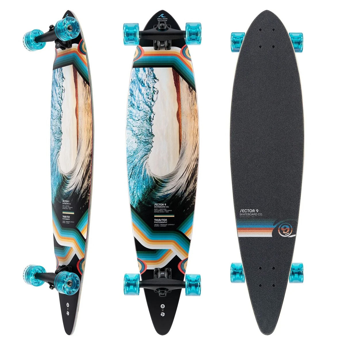 sector 9 ledger launch complete longboard
