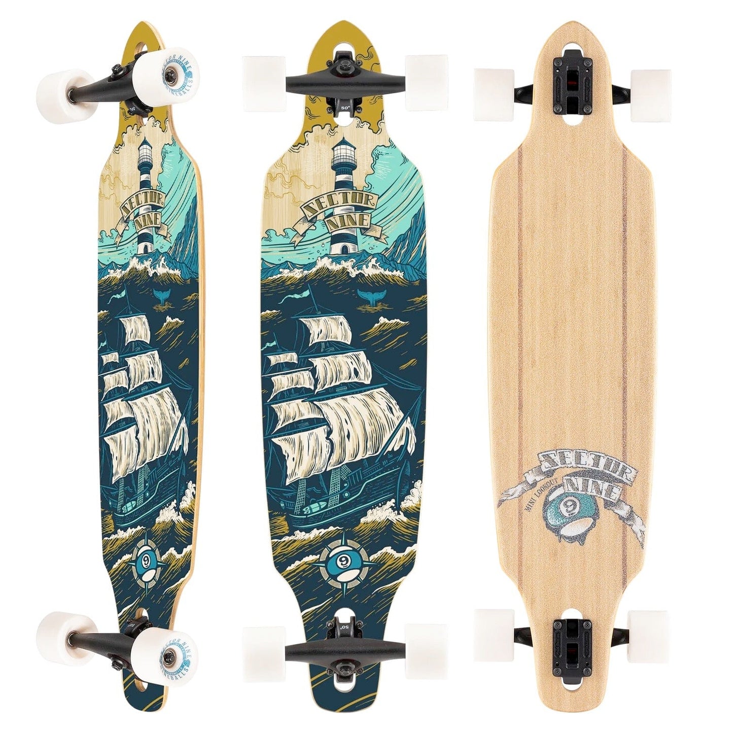 sector 9 mini lookout voyage longboard