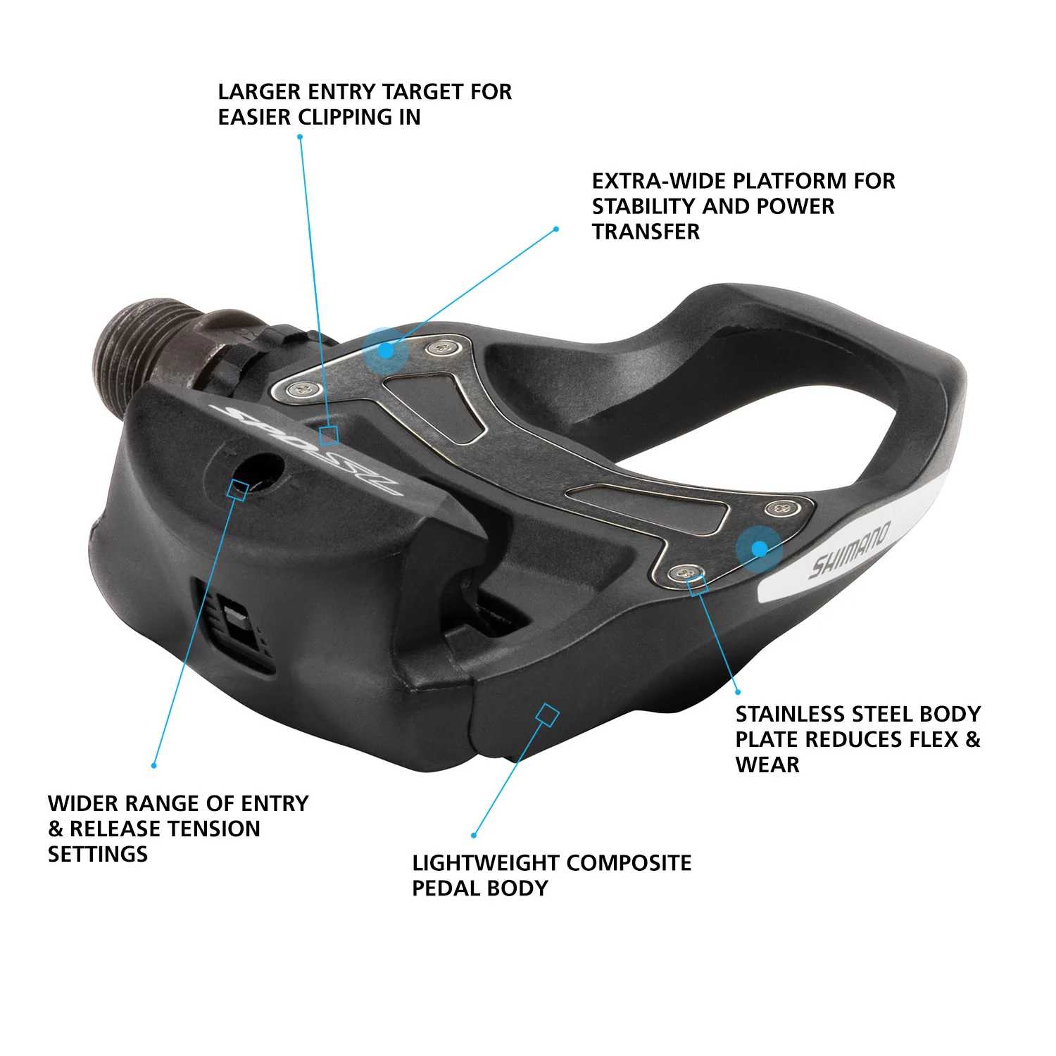 Shimano R550 ROAD PEDALS | Bike Pedals | ERIK'S – ERIK'S Bike