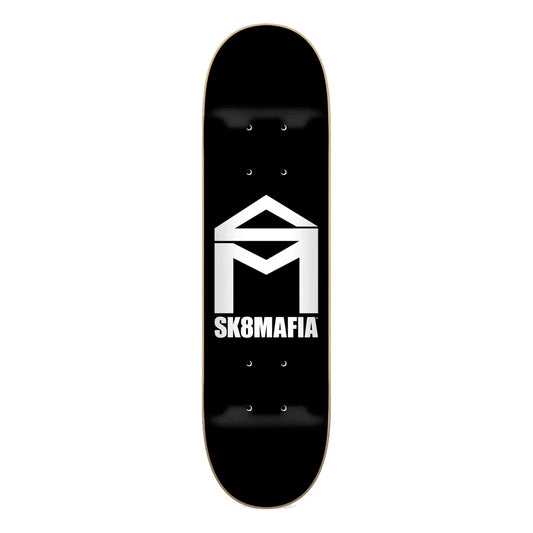 sk8 mafia house logo skateboard deck