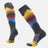 smartwool targeted cushion pattern over the calf women’s socks-color-nightfall blue