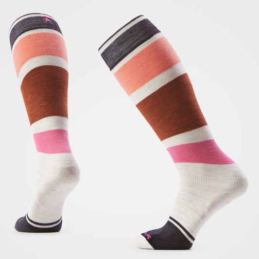 smartwool women's targeted cushion snowboard over the calf socks