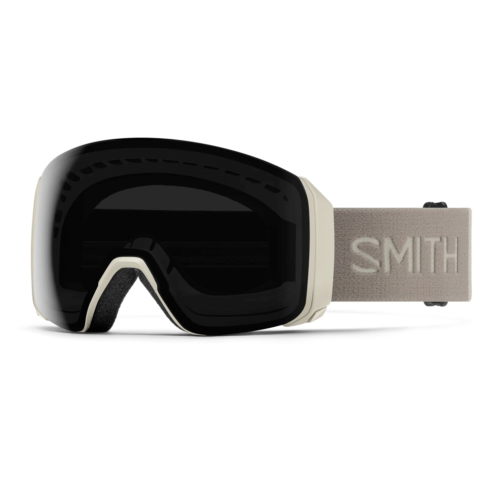4d mag goggles Smith 4D MAG XL Goggles Chalk ChromaPop Sun Black