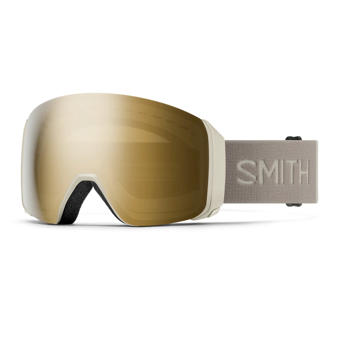 smith 4d mag xl goggles-color-chalk | chromapop sun black gold mirror