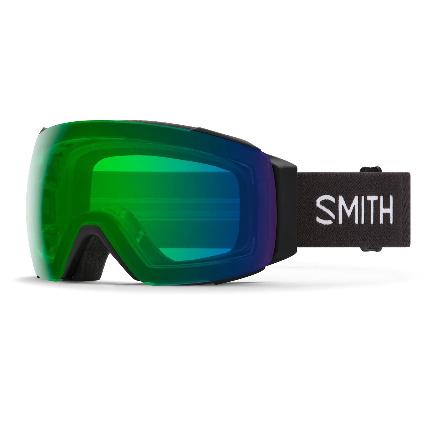 smith i​/o mag goggles-color-black || chromapop everyday green mirror