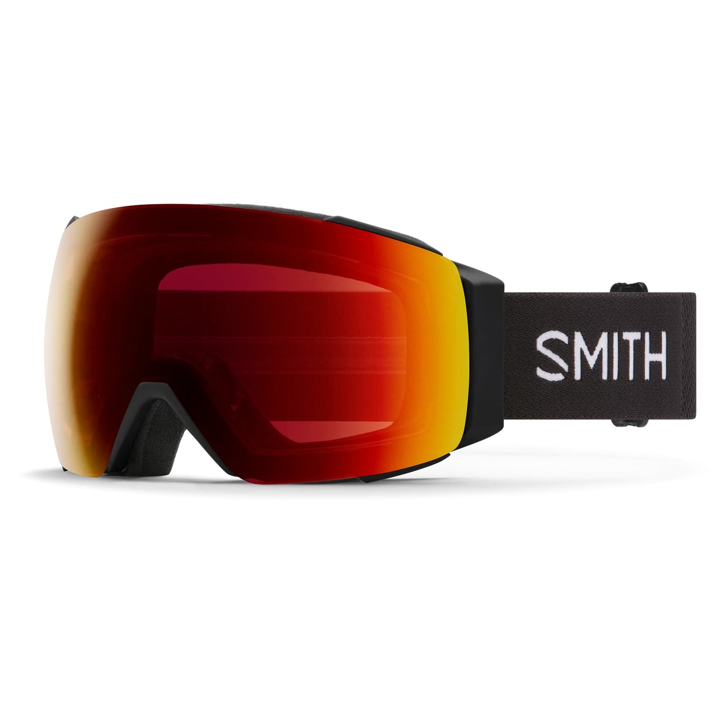 smith i​/o mag goggles-color-black || chromapop sun red mirror