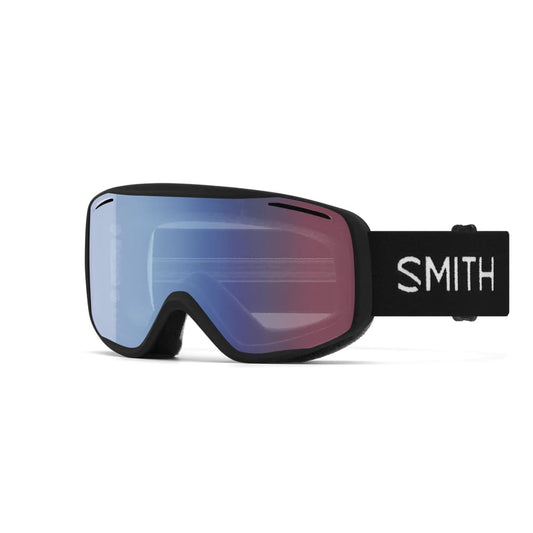 smith rally goggle-color-black | blue sensor mirror