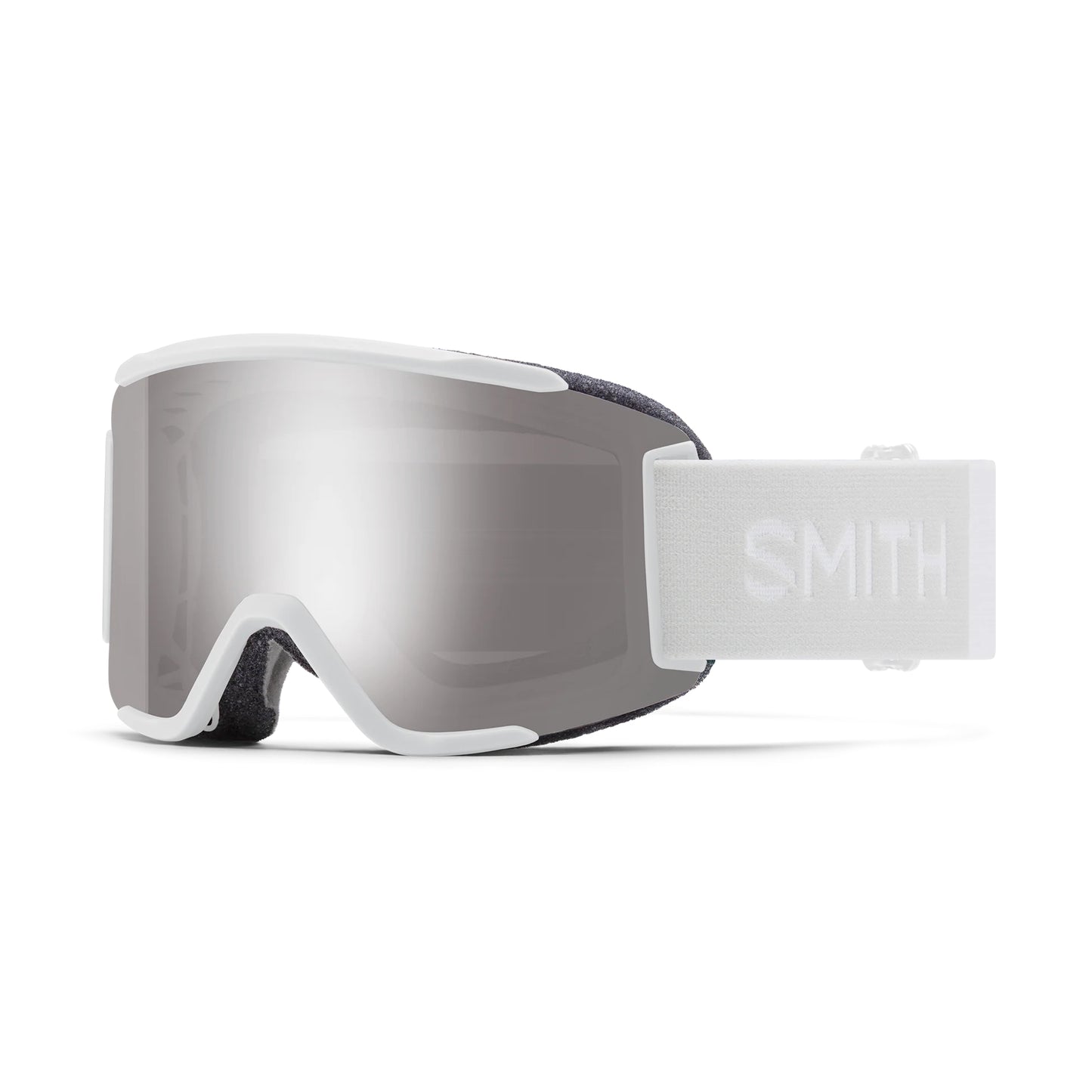 smith squad s goggle-color-white vapor || chromapop sun platinum mirror