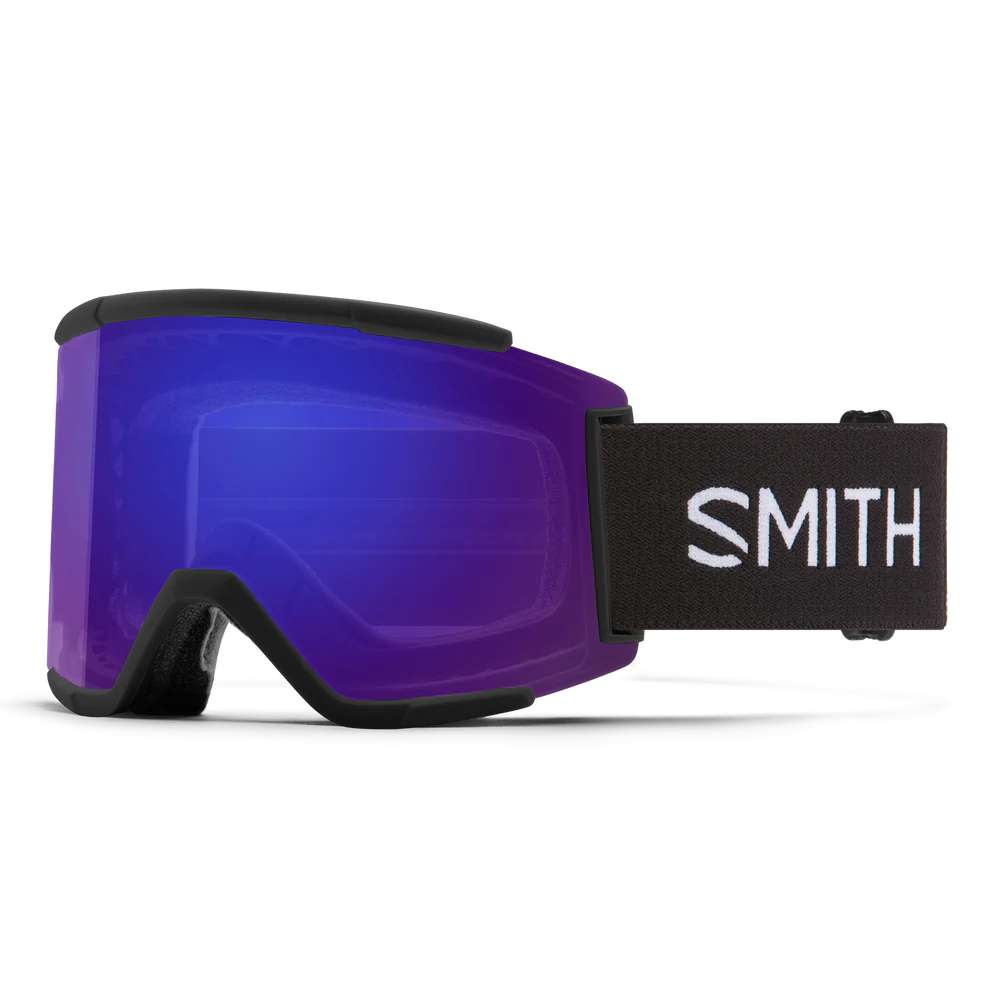 smith squad xl goggles-color-black || chromapop everyday violet mirror