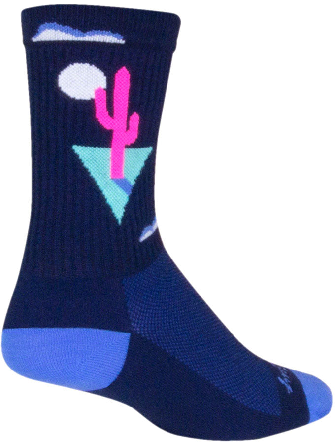 sock guy crew cactal socks-color-blue