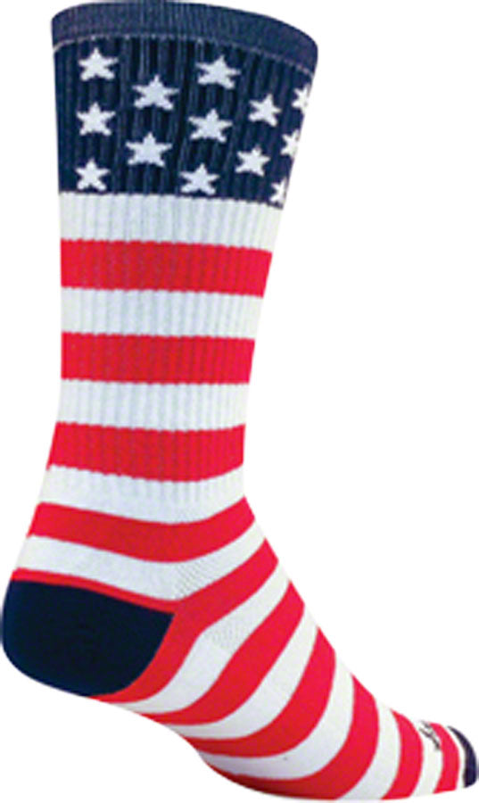 sock guy crew usa flag socks-color-red/white/blue