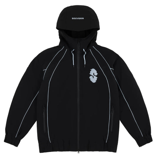 souvenir insulated track jacket-color-blk