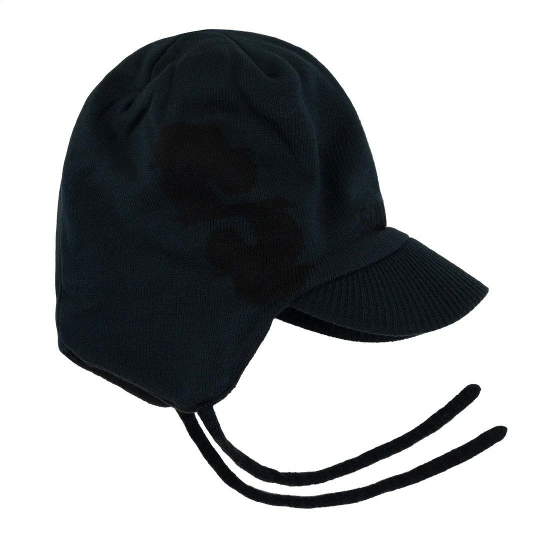 souvenir knit visor cap-color-blk-size-one size