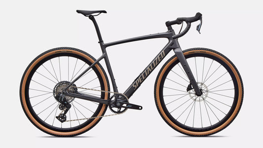 Specialized Diverge 4 Expert AXS Road Bike 61Cm Satin Smoke Metallic / Sandstone Metallic