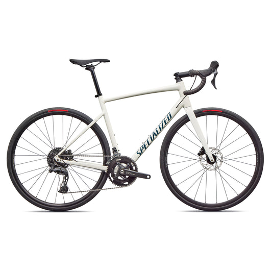 specialized allez e5 road bike-color-dune white/deep lake