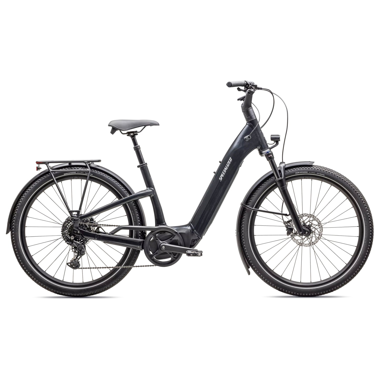 specialized 2025 como 4.0 electric bike-color-gloss cast black / satin silver reflective